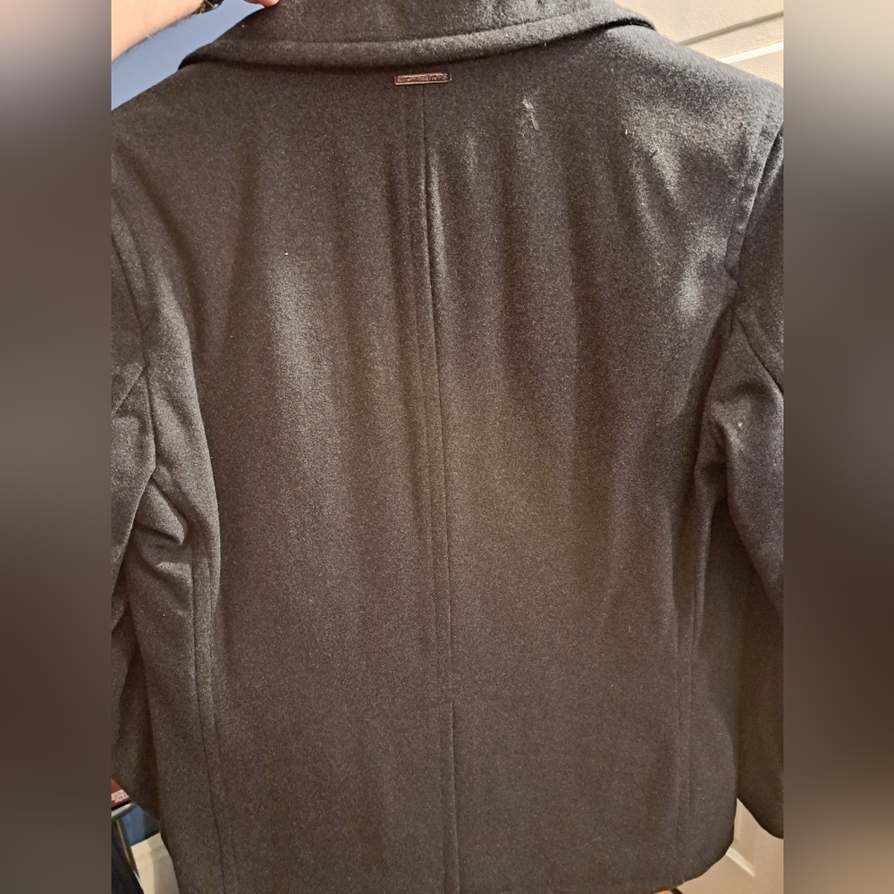 NWT Mens Michael Kors Mens Charcoal Peacoat - Picture 5 of 5